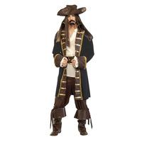Bristol Novelty Ac080 Pirate High Seas (m) Deluxe Quality