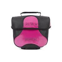 brompton mini o bag with removable strap pink