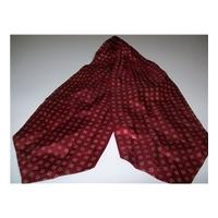 Brick Red Patterned Cravat