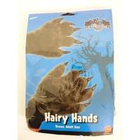 brown hairy monster hands