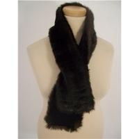 Brown/Tan Faux Fur Scarf