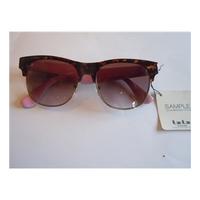 Brand New With Tag B Base Tortoise and metal rim Lilac Lined Sunglasses