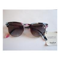 Brand New With Tag B Base Printed Perspex and metal rim Sunglasses