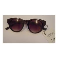 Brand New With Tag B Base DArk Brown and Golden Metal Stem Sunglasses