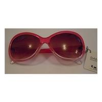 Brand New With Tag B Base Ombre Flamingo Pink and Clear Rim Sunglasses