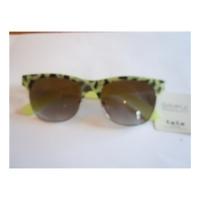 Brand New With Tag B Base Lime Fizz Animal Printed Sunglasses