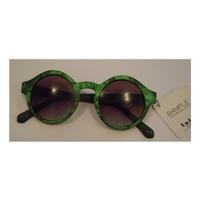 Brand New With Tag B Base green marble effect round Sunglasses