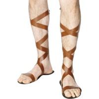 Brown Men\'s Roman Sandals