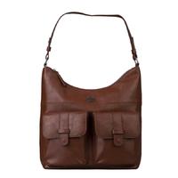 Brunotti Dark Brown PU Hobo Bag BB4132-804