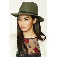 Braided Wool Fedora