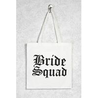 Bride Squad Graphic Tote Bag