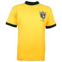 brazil 1982 world cup home retro football shirt