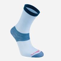 bridgedale womens coolmax liner socks 2 pack blue blue