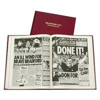 bradford city football newspaper book