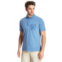 brasher mens robinson polo shirt blue blue