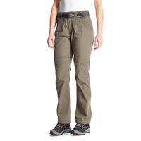 brasher womens grisedale zip off trousers brown brown