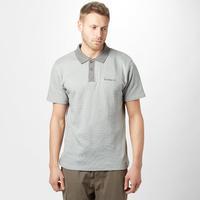 brasher mens robinson ii polo shirt light grey light grey