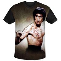 Bruce Lee - Scratched Black Back