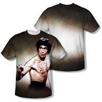 Bruce Lee - Scratched (Front/Back Print)