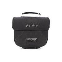 Brompton Mini O Bag with Removable Strap | Black/Hi Viz