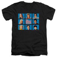 brady bunch framed v neck