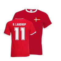 brian laudrup denmark ringer tee red