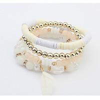 braceletcharm bracelets strand bracelets alloy acrylic wedding party d ...