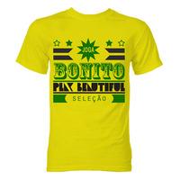 brazil joga bonito t shirt yellow