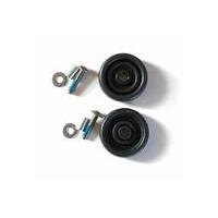 Brompton Rollers with Fittings - L/E Version (Pair) | Black