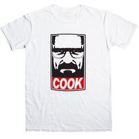 breaking bad mens t shirt cook white