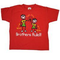 Brothers Rule T Shirt