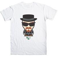 Breaking Bad T Shirt - Walter White Classic Heisenberg Cartoon