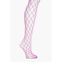 Bright Large Scale Fishnets - pink