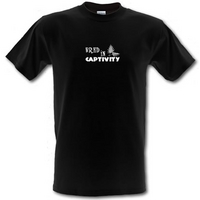 Bred In Captivity male t-shirt.