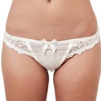 Brooke Thong Ivory