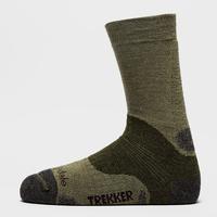 bridgedale mens woolfusion trekker socks green green