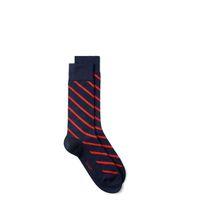 Breton Striped Socks - Red