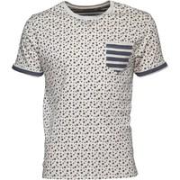 brave soul mens t shirt ecru marlnavy