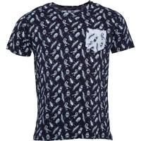 Brave Soul Mens Archni T-Shirt Navy