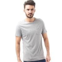 brave soul mens arkham t shirt grey marl