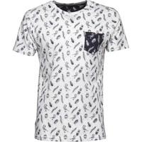 Brave Soul Mens Archni T-Shirt White