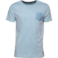 Brave Soul Mens Nixon T-Shirt Blue