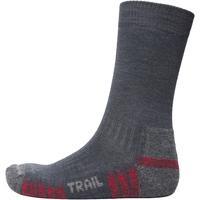 bridgedale mens woolfusion trail ultra light socks grey