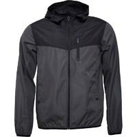 brave soul mens lightweight hooded windrunner jacket blackkhaki