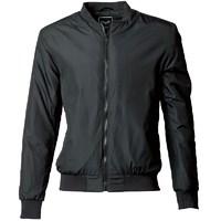 Brave Soul Mens Padded Bomber Jacket Black