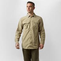 brasher mens travel shirt brown brown