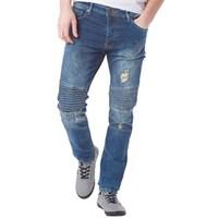 Brave Soul Mens Patrick Jeans Blue Wash