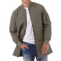 Brave Soul Mens Finnish Mac Jacket Sage