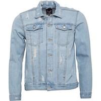 Brave Soul Mens Bansby Denim Jacket Blue Denim