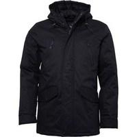 Brave Soul Mens Fingland Twill Coated 4 Pocket Jacket Dark Navy